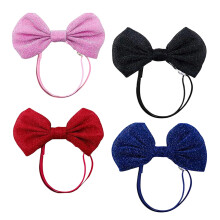Dog Hair Bows Headbands for Small Media Dog Adjustable Pet Dog