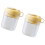 Leak-Proof Container Multifunctional Plastic Ice Cubes-Orange 2 1