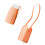 Convenient Unisex Portable Folding Umbrella For Beach-Orangered 1