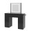 MCC Large Dressing Table Adjustable LED Mirror Vanity Table Make up Desk and Drawers  Toronto BLACK 1