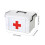 Transparente tragbare Erste-Hilfe-Box 20,5*15,5*13,5 cm Notfallset 6