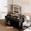 MCC Large Dressing Table Adjustable LED Mirror Vanity Table Make up Desk and Drawers  Toronto BLACK 6