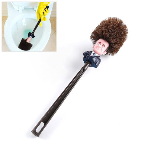 Spazzola per WC con Pulizia Profonda e Setole Morbide, 36*8cm 2
