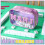 Stylish Visible PVC Makeup Bag Featuring Letter Design-rose red 5