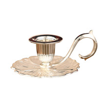 Decorative Candle Stands Taper Candle Holders Retro-silver
