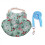 Rabbit Harnesses And Leashes Soft Cotton Vests-Green S 1