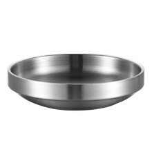 Modern Stainless Steel Small Plate For Appetizers-XL size
