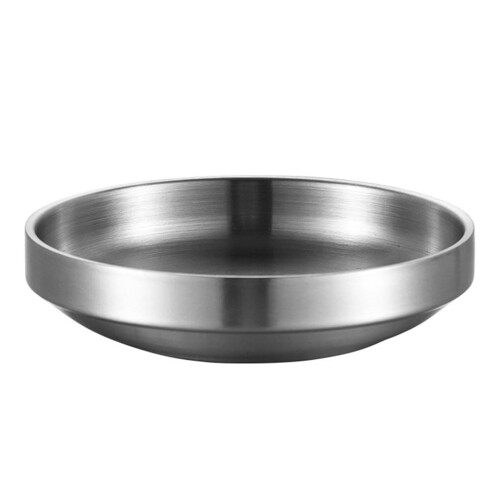Multipurpose Stainless Steel Plate Small Dishware For-XL size