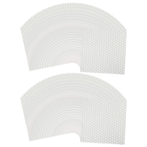 50/100Pcs Aluminum Foil Sandwich Wraps Sheets With-100pcs