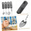 Adaptive Utensils 3Piece Set with Adjustable Bend Handles and Weighted AntiTremor Design for Elderly 3
