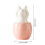 3 Pack Ceramic Rabbit Figurine Home Decorative Ornament-Blue 4