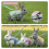 Rabbit Pattern Pet Harnesses With Leashes Comfortable-Green L 6