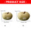 Flannel Covered Round Fruit Shape Throw Pillow-Yellow 25x20cm 4
