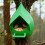 Mangeoire à oiseaux suspendue, Station d'alimentation de-Vert 3