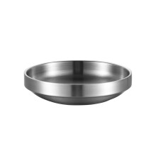 Stainless Steel Side Dishes Plate For Korean Meal And-S size