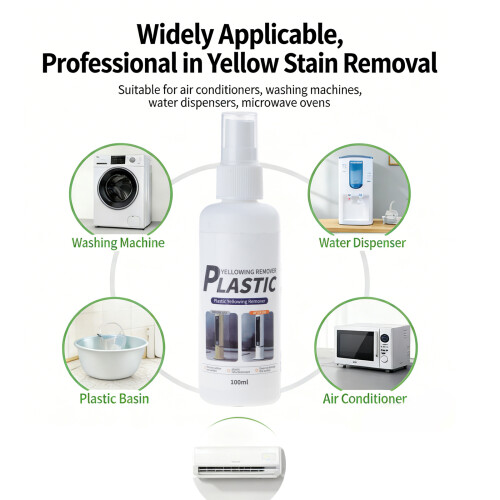 Plastic Yellowing Remover Liquid 100ML For Whitener And 1