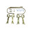 Decorative Metal complimentary hoop Tiebacks For Drapes And-A 1