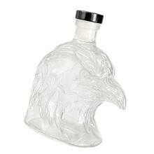 Creative Bird Head Glass Liquor Bottle 350ml Wine Container