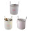 Floral Printed Laundry Hamper With Thick Cotton Rope For-S 2 2