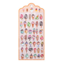 3D Raised Japanese Food Sticker For Scrapbooking With-ice cream