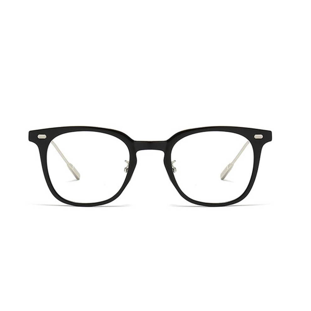 Myopia Glasses 1.5 Diopters Round Reading Glasses UV Blocking Comfortable Fit