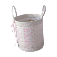 Large Capacity Felt Storage Bucket Items And Laundry In-S 1