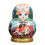 Blank Wooden Big Belly Shape Russian Nesting Doll Unpainted 5