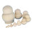 Blank Wooden Big Belly Shape Russian Nesting Doll Unpainted 1