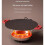 Electric BBQ Grill Pan With Silicone Handle And Nonstick-30cm B 7