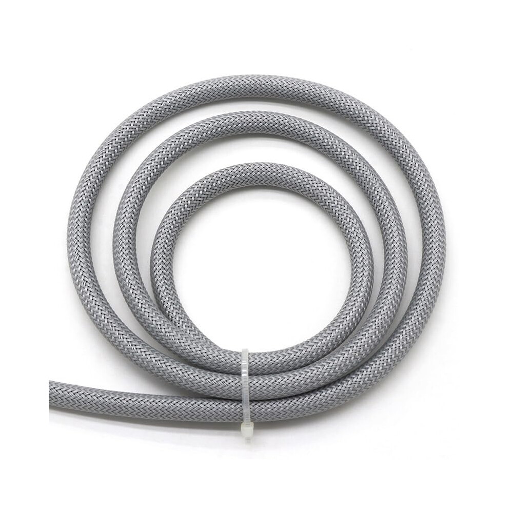 4Mm Pet Expandable Braided Cable Sleeve 10M Grey Â Abrasionresistant Wire Protection And Flexible Management 9330225822592