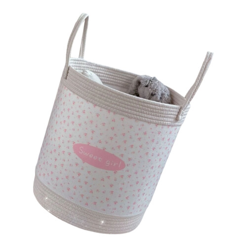 Stylish Fabric Clothes Bin With Reinforced Structure For-L 2