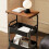 3 Tiered Metal Rolling Storage Cart With Lockable-Double White 6