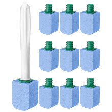 10 Pack Pumice Stone Toilet Bowl Cleaner with Long Handle, Heavy Duty Hard Water Stain Remover