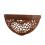 Decorative Floating Betta Hide Heart Shaped Hideaway-brown 1