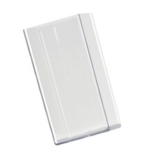 Clear Acrylic Square Vases,None-Breakable Plastic Vases-10x20cm