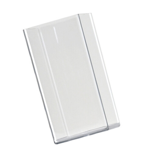 Clear Acrylic Square Vases,None-Breakable Plastic Vases-10x20cm