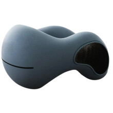 Travel Neck Pillow Memory Foam Desk Pillow for-Blue