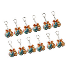 Porte-clés œufs de lapin, accessoires de sac à main, breloque de