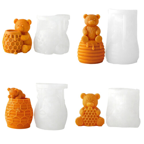 Moule en Silicone polyvalent pour bougie, savon,-J5519 1