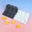 Nonstick Silicone Waffle Chocolate Molds With 15 Round-White 6