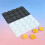Nonstick Silicone Waffle Chocolate Molds With 15 Round-White 7