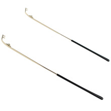 10 Pairs Black Stainless Steel Eyeglass Temple Replacement Arms with Comfortable Metal Hinges