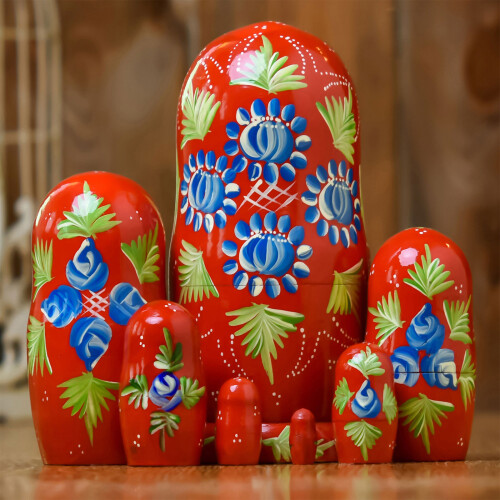 Unpainted Nesting Dolls Blank Russian Nesting Dolls Unfinished 2