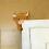 Funny Peeking Cow Wall Decal identity Adhesive depiction-Left 7