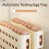 4-Layer Eggs Holder Automatic Rolling Eggs Container-off white1 3