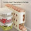 4-Layer Eggs Holder Automatic Rolling Eggs Container-off white1 5