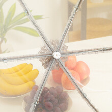 Mesh Food Cover Tent 70x50cm Steel Wire Foldable Kitchen Protect