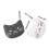 2PCS Lovely Cats Shape Sponge Scrubbers For Kitchen Dishwashing 3