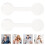 2Pcs Adult Eye Occluder Vision Testing Tool for Optometry Exams Lightweight Full Coverage 5