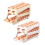 Efficient Rolling Eggs Box With Nonslip Base Keep Eggs-White 2